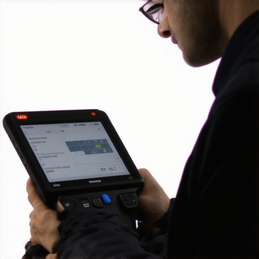 Auto diagnostic scanner checking transmission system