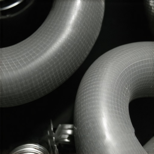 Mechanic repairing vacuum hoses and seals under the hood of a car