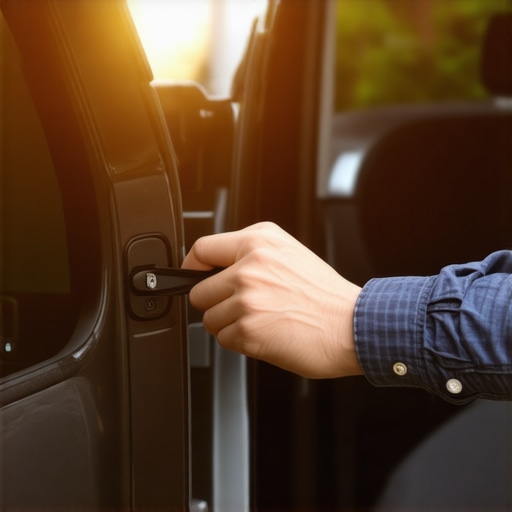 The Trick to Opening a Stuck Car Door from the Inside