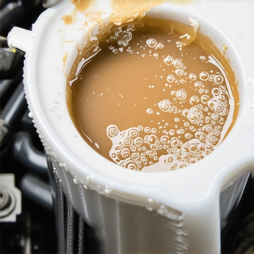 The reason your engine coolant looks like chocolate milk