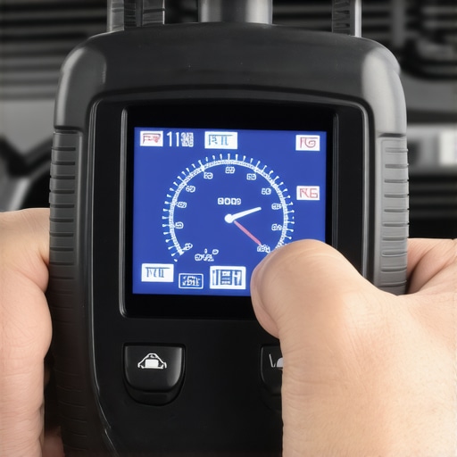 Using a Scan Tool to Monitor Car Health Mechanic diagnostics on a vehicle with a professional scan tool