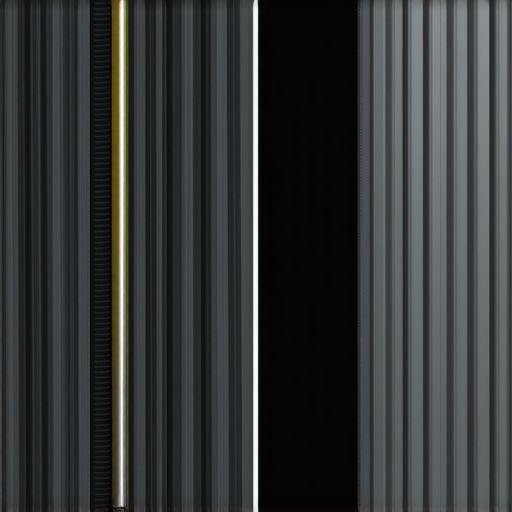 Comparison of a new vs worn EPDM serpentine belt showing groove depth