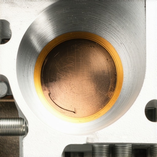 Close up of an electronic throttle body showing the butterfly valve and internal sensors.