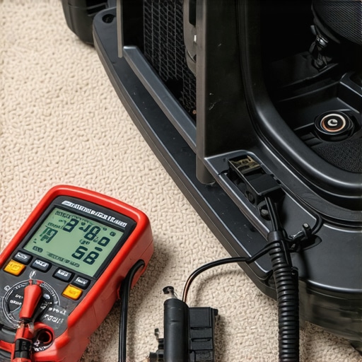 Multimeter and borescope tool used for car electrical and leak diagnosis