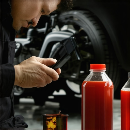 A side by side comparison of clean and dirty transmission fluid to debunk the lifetime fluid myth
