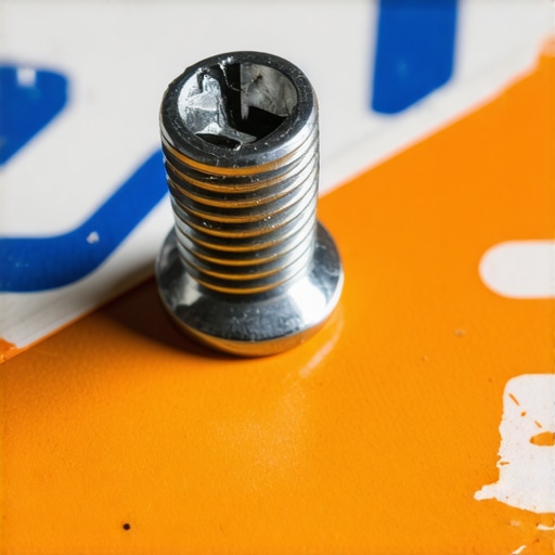 The trick to removing a stripped license plate screw